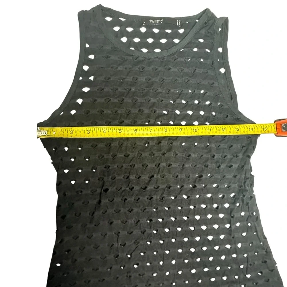 twenty Black Laser Cut Tank small - Picture 4 of 7